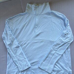 Alice Walk "The Zip-Up Sweatshirt" (Medium, Ice Blue)